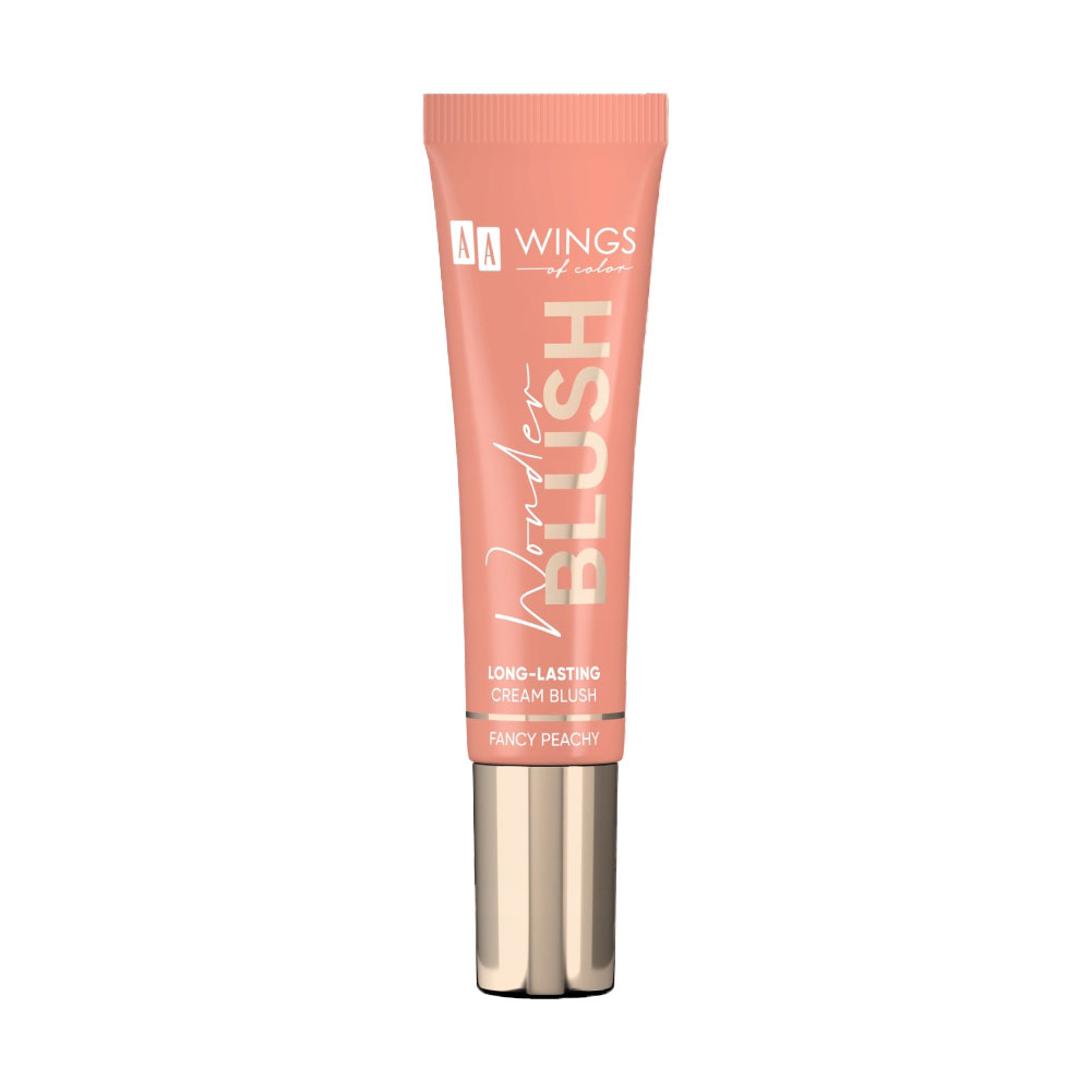 Рідкі рум'яна для обличчя AA Wings of Color Wonder Blush Long-Lasting Cream Blush 03 Fancy Peachy, 15 мл